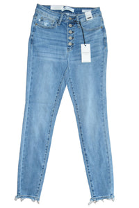 Judy Blue High Waist Button Fly Skinny Jeans