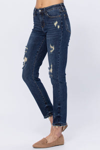 Judy Blue Weston Destroyed Relaxed Fit Jeans