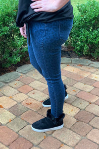Judy Blue Cheetah Print Skinny Jeans