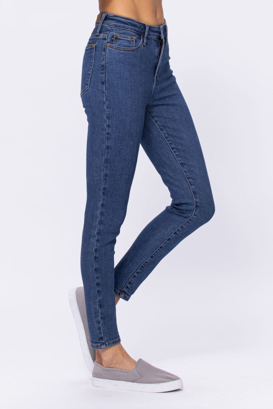 Judy Blue Stone Wash High Waist Skinny Jeans Style 88338