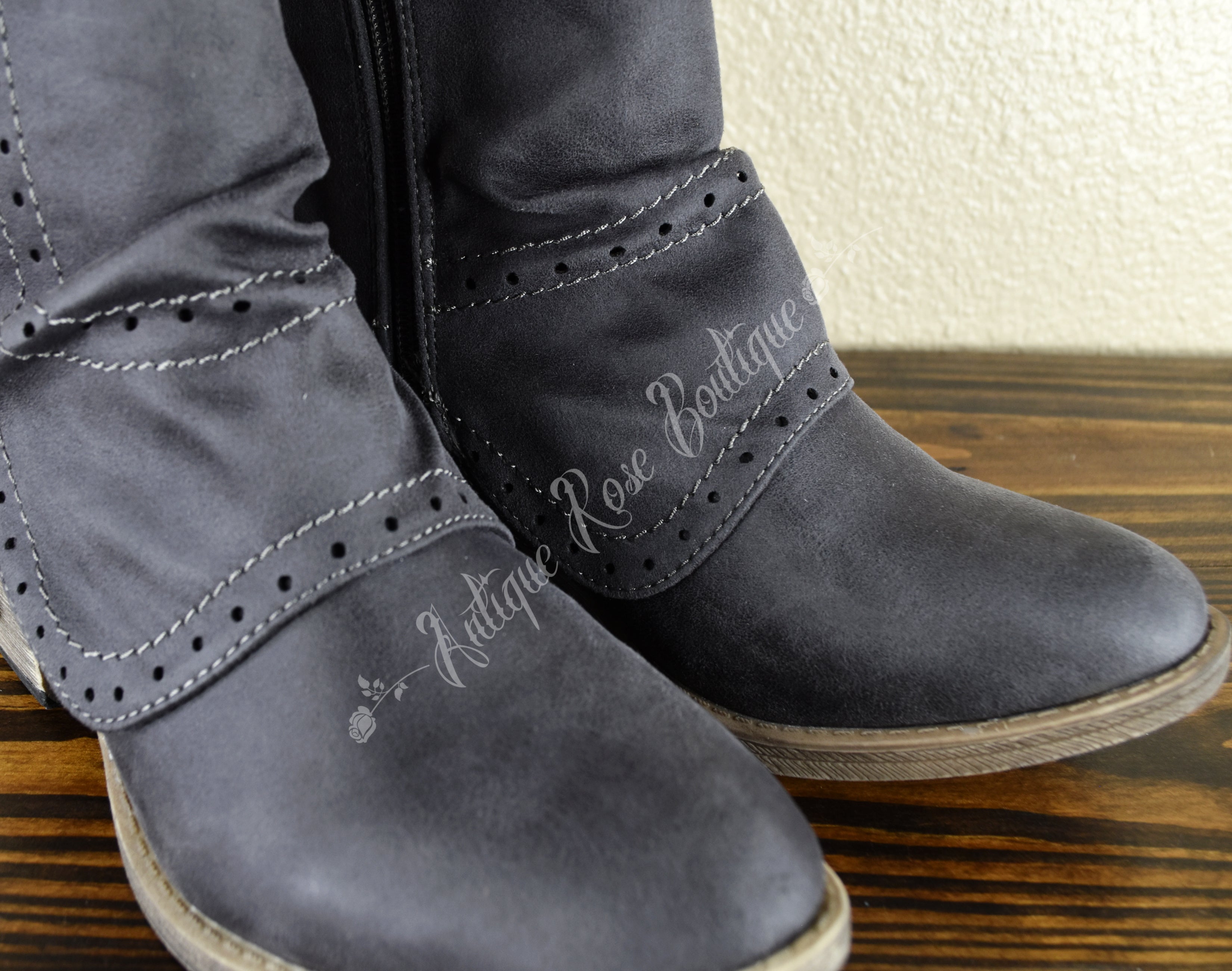 Very G Grey B Don Booties