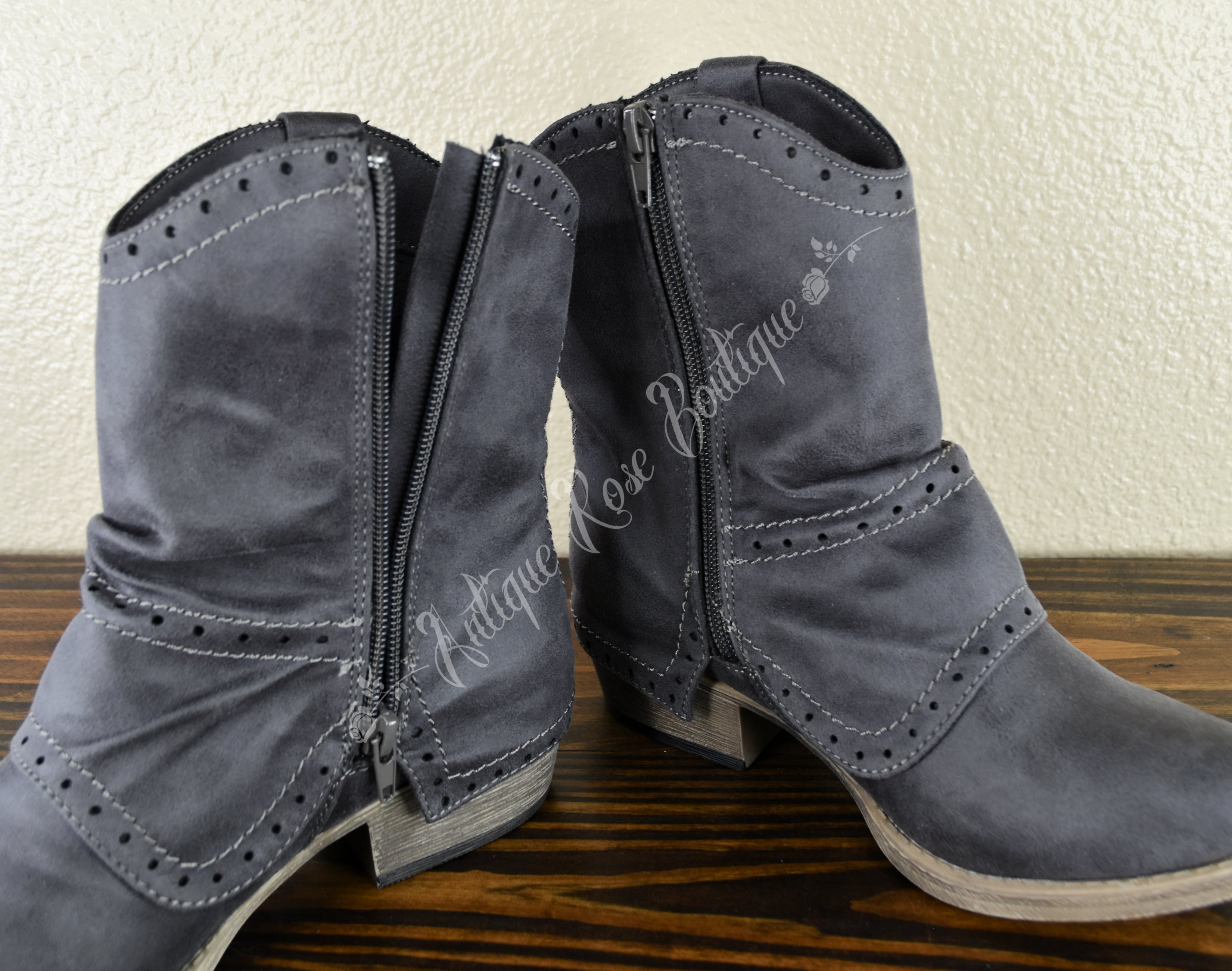 Very G Grey B Don Booties