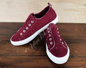 Corkys Babalu Maroon Fashion Sneakers