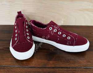 Corkys Babalu Maroon Fashion Sneakers