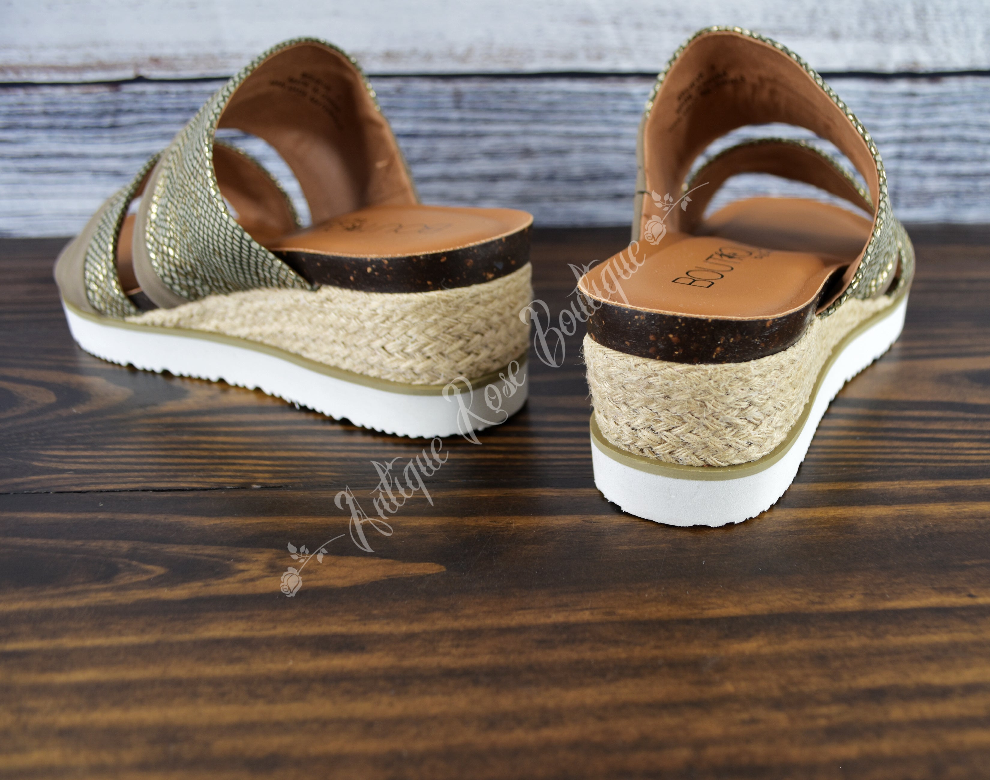 Corkys Taupe Believe Sandals
