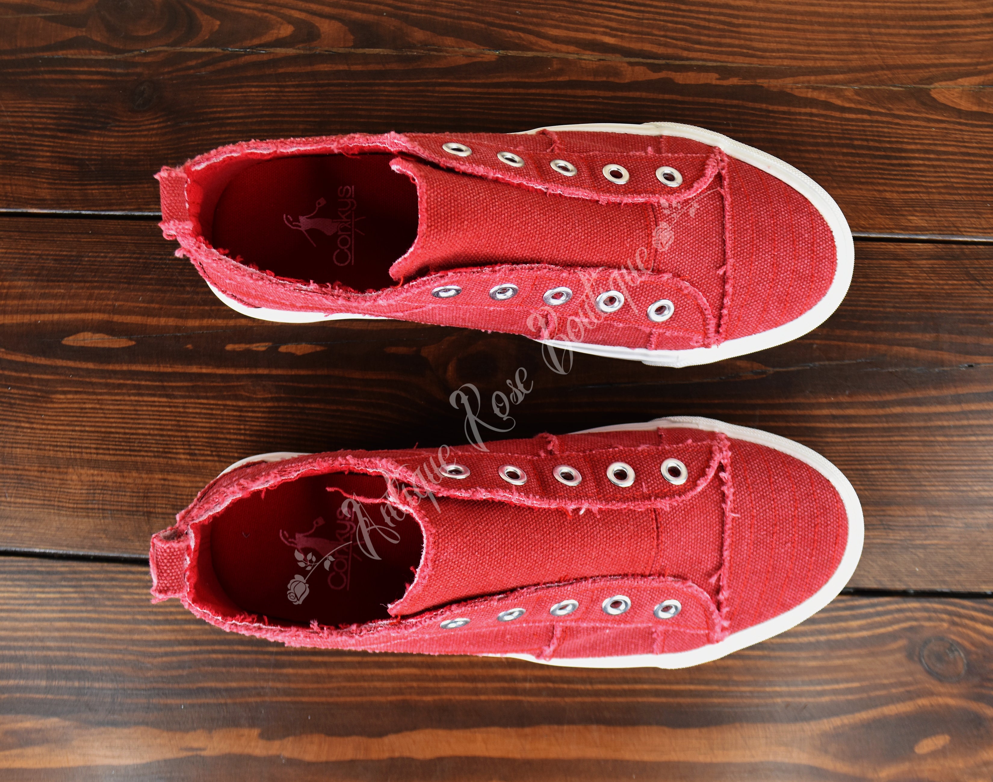 Corkys Babalu Red Fashion Sneakers