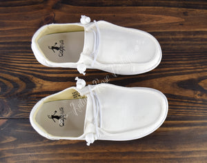 Corkys White Kayak Fashion Sneakers