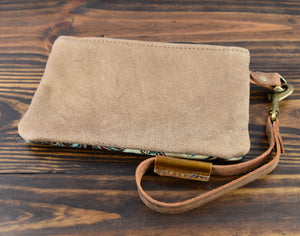 Small Leather Wristlet