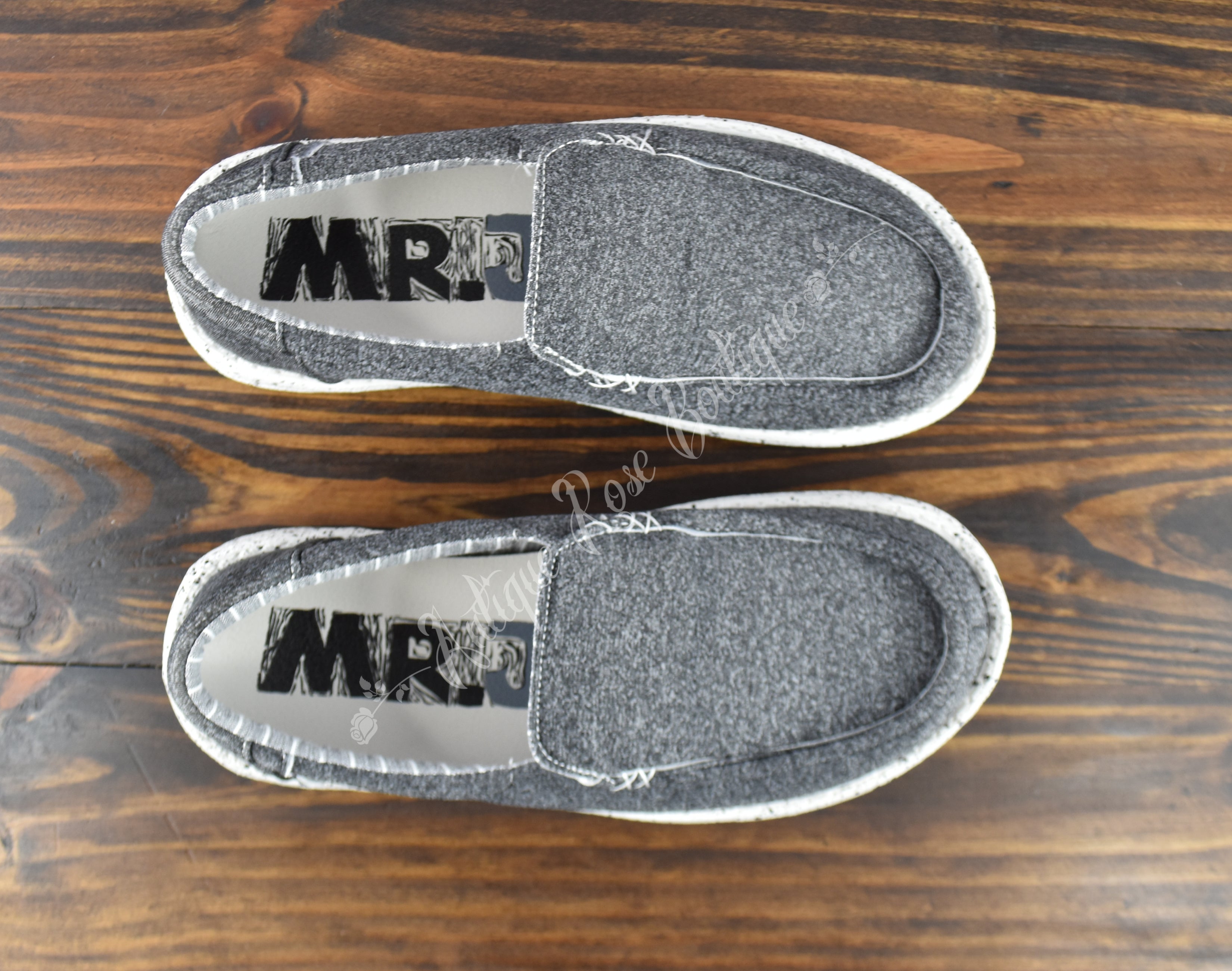 Mr J - Very G Men's Donald Dark Grey Shoes