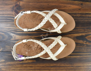 Blowfish Malibu Cloud Foxtail Dyecut Sandal