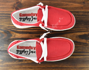 Very G Gypsy Jazz Red Game Day Fashion Sneakers