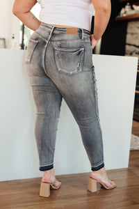 Judy Blue High Rise Control Top Release Hem Skinny Jeans