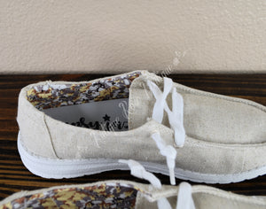Very G Gypsy Jazz Holly Natural Fashion Sneakers