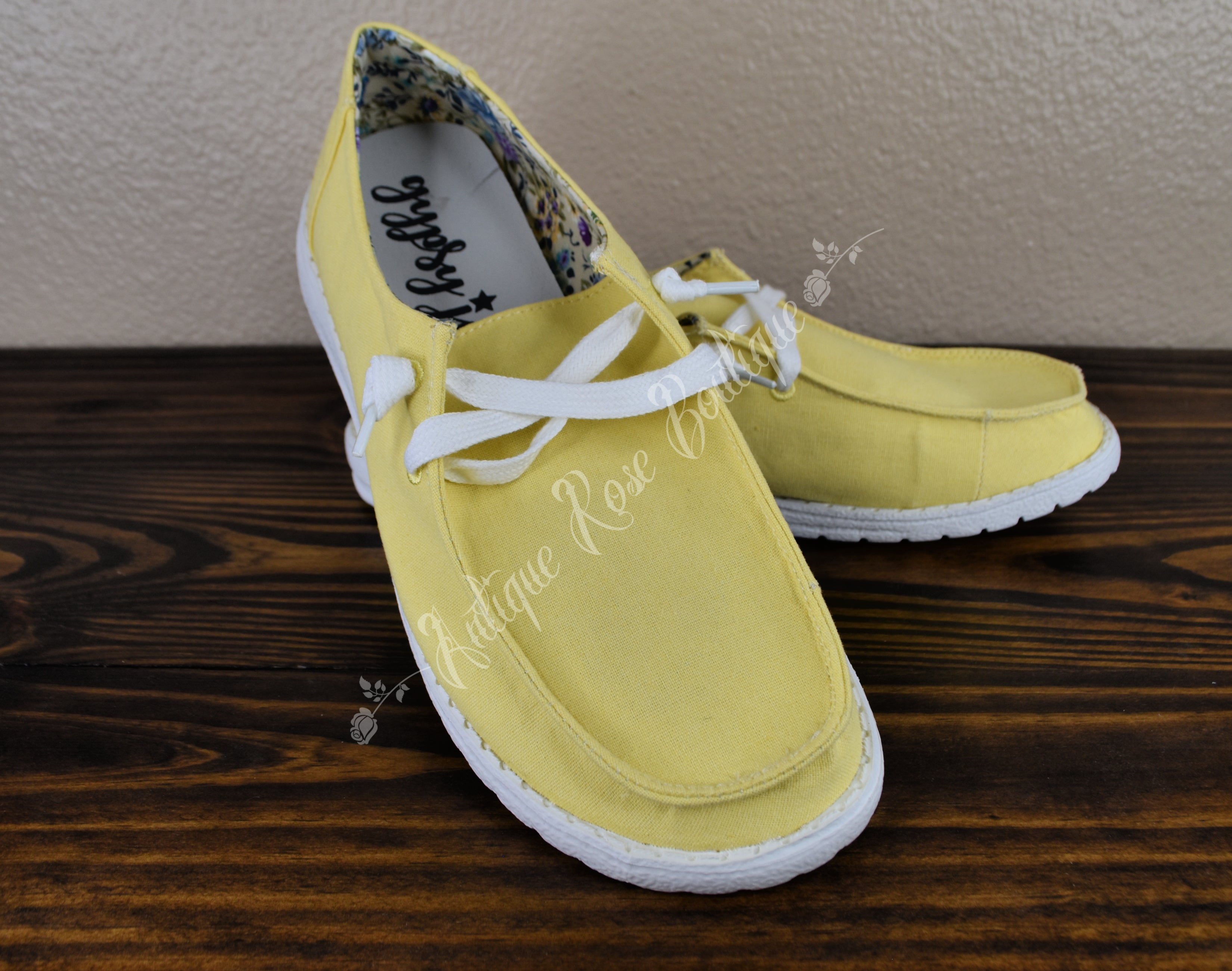Very G Gypsy Jazz Yellow Holly Fashion Sneakers