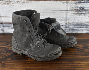 Very G In Charge Canvas Black Boot