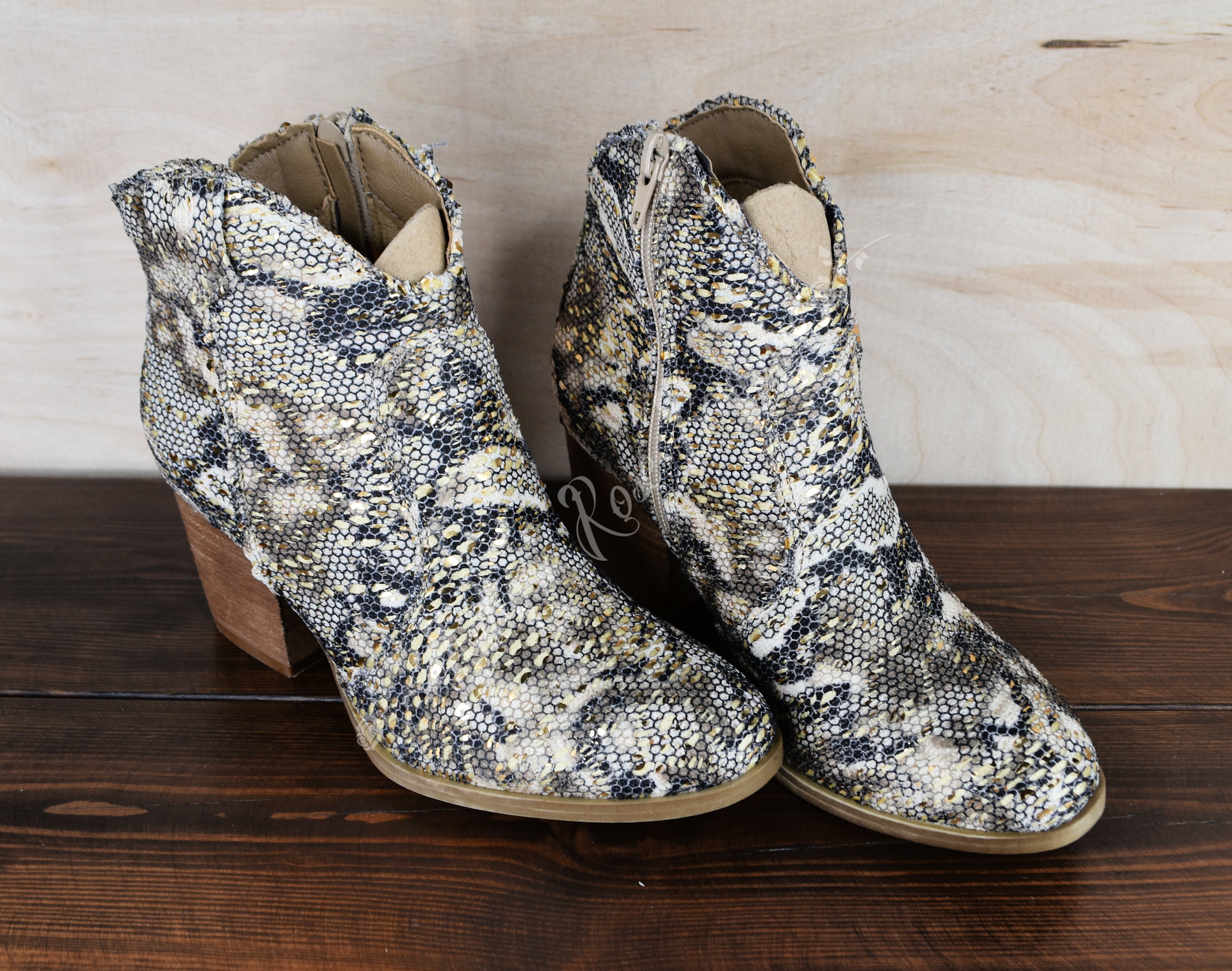 KEEP IT GYPSY - SNAKE SKIN WITH BLING