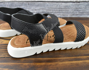 Blowfish Malibu Black Tarin Sandals