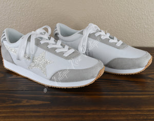 Very G Gypsy Jazz White Vintage Fashion Sneakers