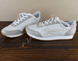 Very G Gypsy Jazz White Vintage Fashion Sneakers